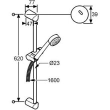 Комплект для ванной Kludi Logo Neo (376840575) 3 в 1