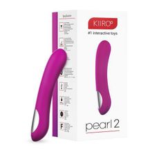 Kiiroo Фиолетовый вибратор для секса на расстоянии Pearl 2 - 20 см. (фиолетовый)