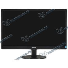 ЖК-монитор 23.6" Philips "243V5LAB 01" 1920x1080, 5мс, черный (D-Sub, DVI, MM) [124940]