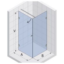 Душевой уголок Riho Scandic S201 (90х90)