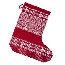 Новогодний носок для подарков Скандик, красный