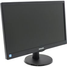 18.5" ЖК монитор PHILIPS 193V5LSB2 10 62 (LCD,  Wide, 1366x768, D-Sub)