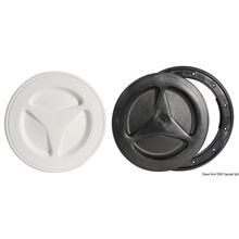 Osculati Inspection hatch black polypropylene 135 mm, 20.337.01NE