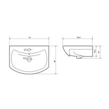Triton Мебель для ванной Диана 60 L,1 ящик, зеркальный шкаф