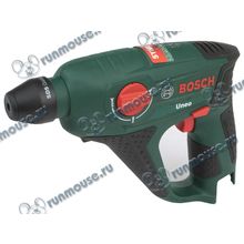 Дрель-шуруповёрт Bosch "Uneo" 060398400C, аккум., ударная (Li-Ion 12В, 900об.мин., 4800уд. мин., SDS-quick) + набор бит и сверл (без аккум.) [138672]