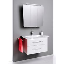 Aqwella Зеркальный шкаф Simphony 80 W