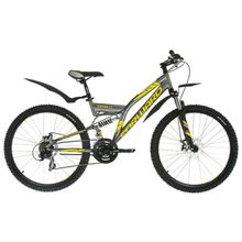 Велосипед FORWARD Raptor 2.0 Disc (2017) 16" серый RBKW7SN6Q011