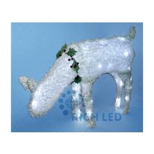 Rich LED "Олень 61" 61*72*20 см, цвет: белый