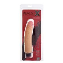 Телесный вибратор-реалистик REALSTUFF 7INCH VIBRATOR - 18,5 см. (67344)