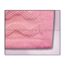 Фантики Плед-одеяло шерстяное 90х100 см 12022 розовое