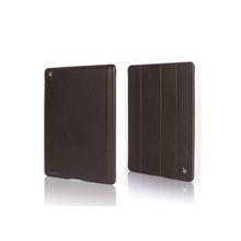 Кожаный чехол JisonCase Leather Case Premium Brown (Коричневый цвет) для iPad 2 iPad 3 iPad 4