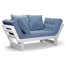 Кушетка Свен голубая