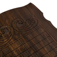 Нарды резные "Герб Чечни"