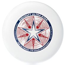 Летающий диск (фрисби) Ultra-Star Discraft, цвет белый