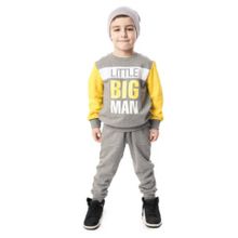 Play Today для мальчика Little big man серая с желтым