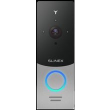 Slinex Вызывная панель Wi-Fi Slinex ML-20IP Серебро черный 1Мп вызов на смартфон обзор 145°