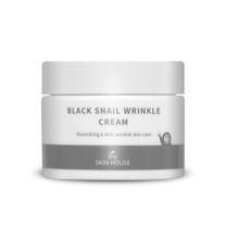 Крем для лица питательный с коллагеном и муцином чёрной улитки The Skin House Black Snail Wrinkle Cream 50мл