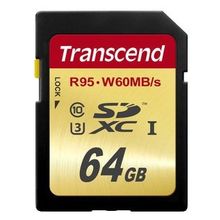 transcend (Флеш-накопитель transcend 64gb sdxc uhs-i u3) ts64gsdu3