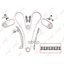 Комплект Цепи Грм Toyota Hilux   4 Runner (Grn21_) 02-09   Land Cruiser Prado (Grj12_) 02-09 1gr-Fe LYNXauto арт. TK0043