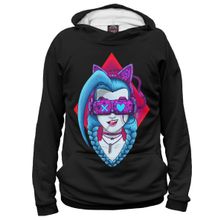 Худи Я-МАЙКА Cyberpunk Jinx