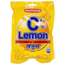 Melland Lemon C Candy Карамель со вкусом лимона и витамином C, 100 г
