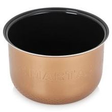 чаша для мультиварки Marta MT-MC3121,Black Gold CERAMIC