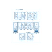 Окна 3-комнатная квартира Серия П-44 Т ТИП2 Стоимость Люкс