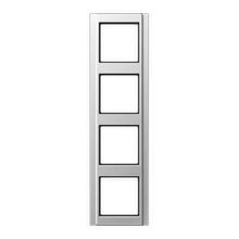 Jung Рамка 4-постовая Jung A 500 алюминий A584AL ID - 245066