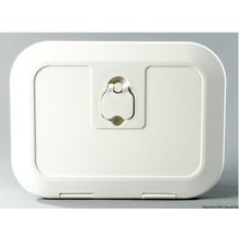 Osculati White locker w lid 280 x 180 mm B-front, 20.312.00