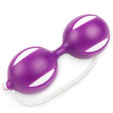Фиолетовые вагинальные шарики с петелькой (фиолетовый)