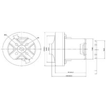 Пылесосный двигатель VC07W62 1600W (Philips)