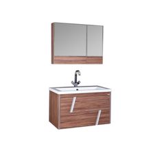 Aquanet Мебель для ванной Клио 90 (эбони темный) - Зеркало Клио 90 эбони темный