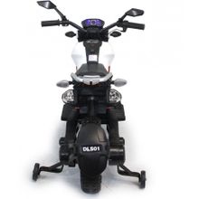 Детский электромотоцикл Harley Davidson - DLS01-WHITE-RED