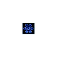 Светодиодное панно новогоднее "Снежинка" - 65х57 см    белая, синяя.