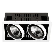 Ambrella Встраиваемый светильник Ambrella Cardano T812 BK CH 2*12W 4200K ID - 456271