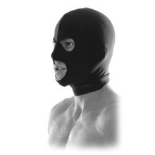 Черная маска на голову Spandex Hood Черный