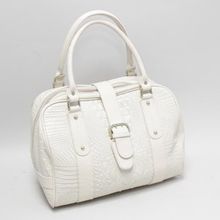 Pochete Сумка женская кожа рептилии Pochete 21555 белая