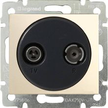 Legrand Розетка TV-R Legrand Valena Звезда слоновая кость 774332 ID - 238441