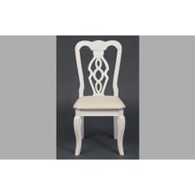 Tetchair Стул - Афродита  Aphrodite, Ivory white, ткань кремовая с рисунком (3321)