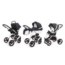 Коляска 3 в 1 Esspero Grand I-Nova (шасси Beige) - Nappa Graphite