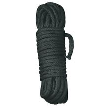 Чёрная веревка для связывания - 7 м. (61819)