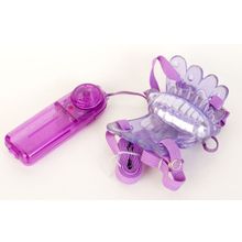 Фиолетовый клиторальный стимулятор Sex Butterfly Фиолетовый