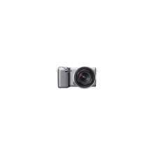 Sony PhotoCamera  Alpha NEX-5RKS Kit silver 16.1Mpix 18-55mm 3" 1080p SDHC MS Pro Duo CMOS 1x0 IS el 24minF turLCD rotLCD TouLCD 7fr s RAW 0fr s HDMI WiFi Ком-т с объективомNP-FW50