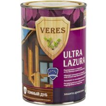 Veres Ultra Lazura 900 мл дуб темный