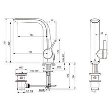 Смеситель Ideal Standard Melange A6041AA для раковины