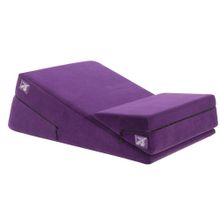 Фиолетовая подушка для секса из двух частей  Liberator Wedge Ramp Combo