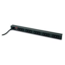 rack pdu, basic, zero u, 10a, 230v, (15)c13 out; c14 in (ap9568) apc