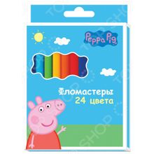 Peppa Pig «Свинка Пеппа»: 24 цвета