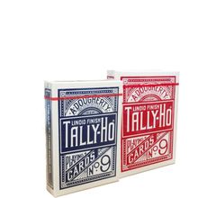 Карты "Tally-Ho Standart Index red blue Fan"