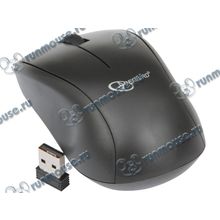 Оптическая мышь Gembird "MUSW-100", беспров., 2кн.+скр., черный (USB) (ret) [128261]